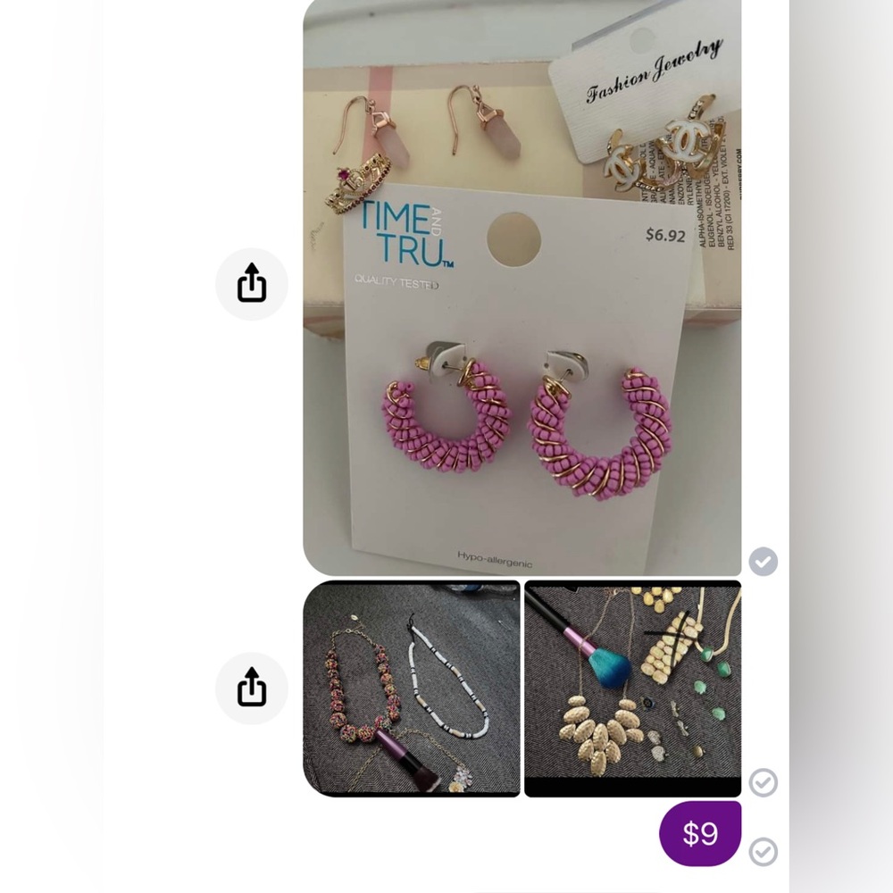 #4 Bundle Fashion jewelry $9